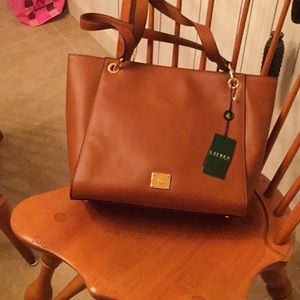 Ralph Lauren NWT agdon handbag